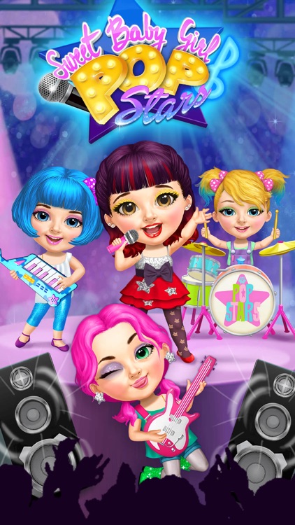 Sweet Baby Girl Pop Stars - Superstar Salon & Show by 