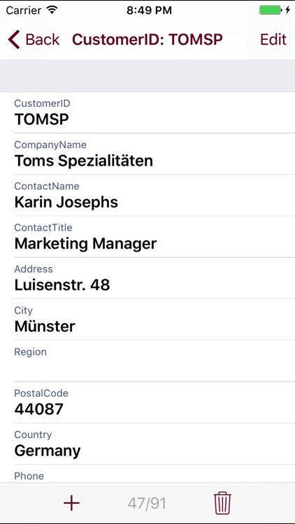 SQL Server Mobile Database Client screenshot-3