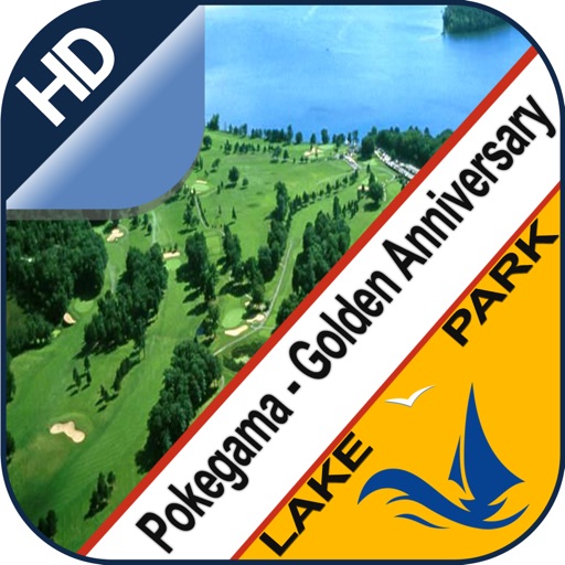 Pokegama lake & Golden Anniversary park gps trails icon