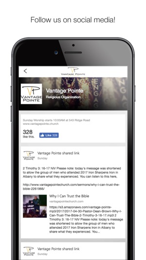 Vantage Pointe Church(圖3)-速報App