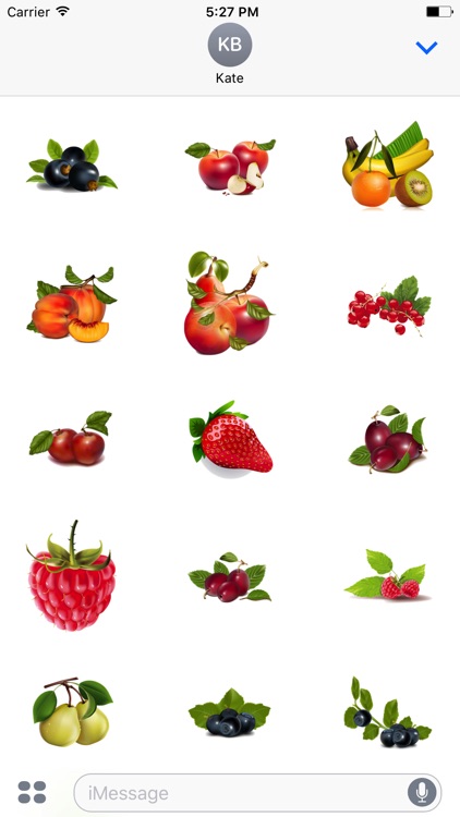 FruitMojis - Beautiful Fruit Stickers