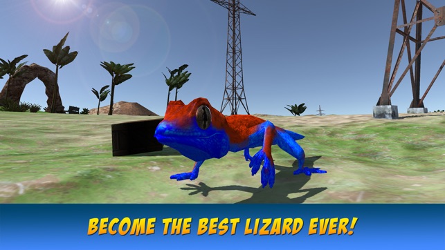 Lizard Wild Life Simulator 3D(圖4)-速報App