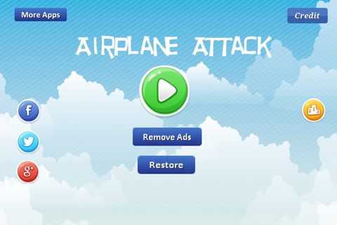 Airplane Attack Game screenshot 2