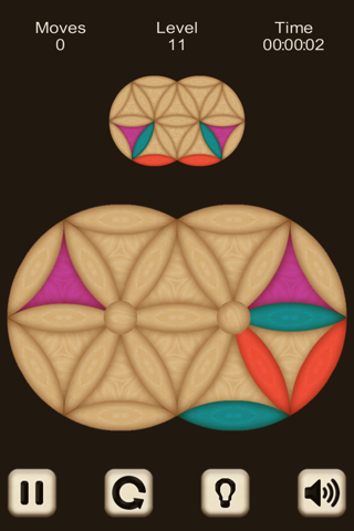 Hard Wood Puzzle. Hexagon screenshot 2