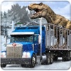 Snow Off Road Angry Dino Transport Truck Simulator