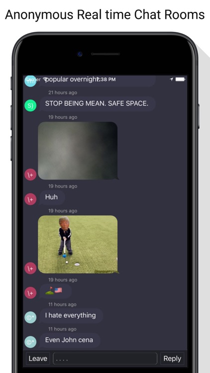 pseudo - Anonymous Social Experience Chat Local screenshot-3