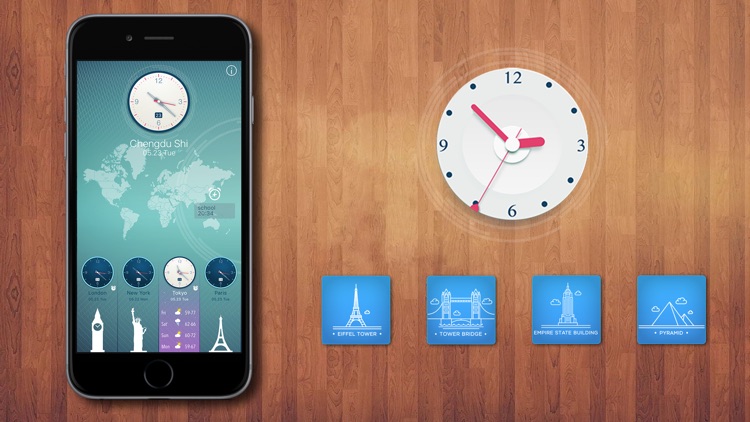 World Clock HD for Time Zones