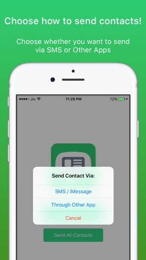 Contacts Via SMS: Send Contacts by SMS(圖3)-速報App