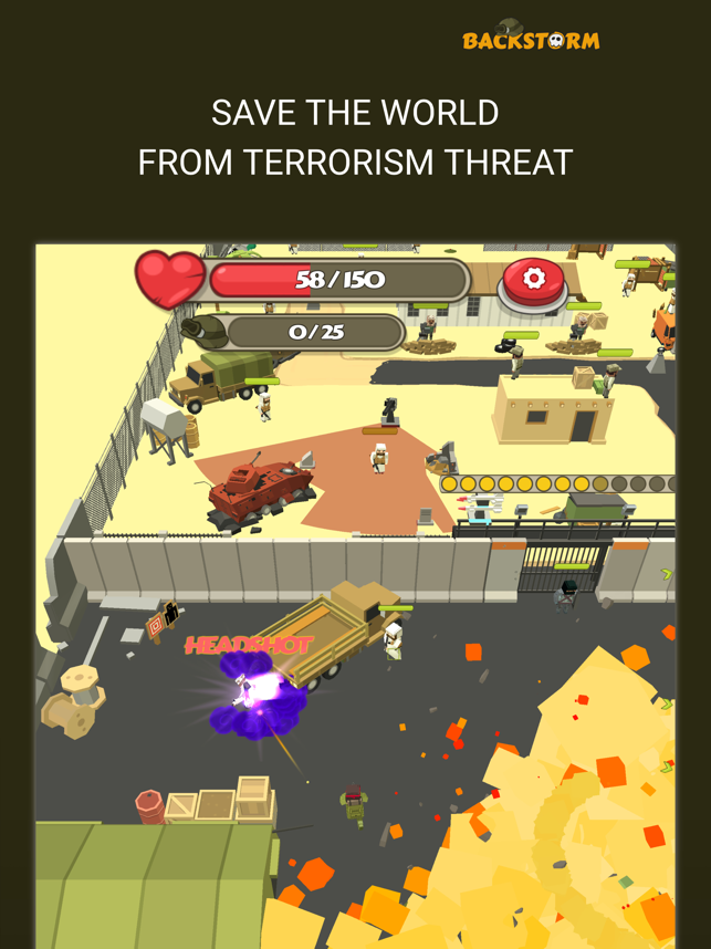 Backstorm Attack - Endless RPG War Runner, game for IOS