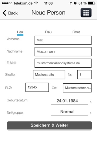 Gebäude-Tarife screenshot 3