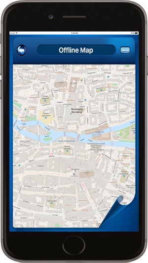 Nuremberg Germany - Offline Maps navigator(圖2)-速報App