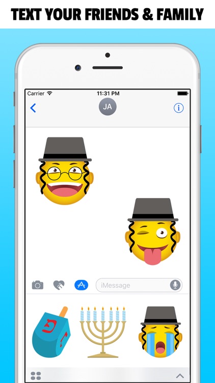 JEWISHMOJI - Jewish Emoji Stickers App