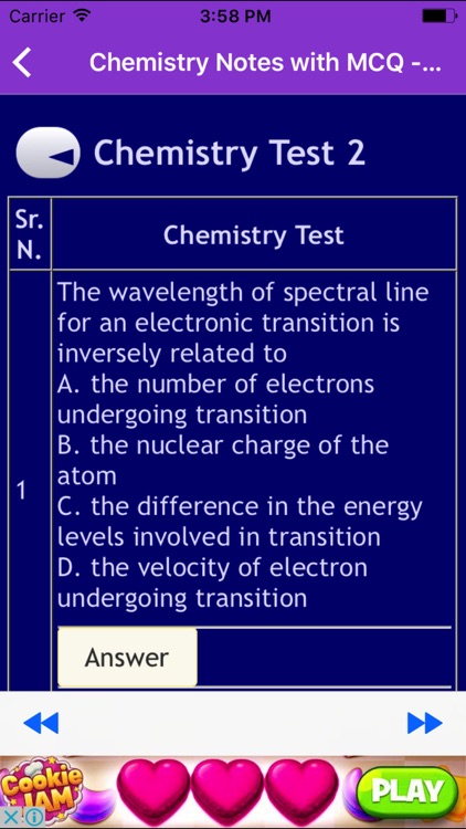 Chemistry Notes with MCQ - Become Chemistry Expert screenshot-3