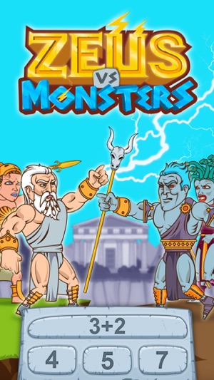 数学游戏 凉爽孩子女孩男孩十几岁: 学校教育 – Math vs. Monsters(圖5)-速報App