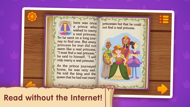 The Princess and the Pea ~ Fairy Tale for Kids screenshot-4