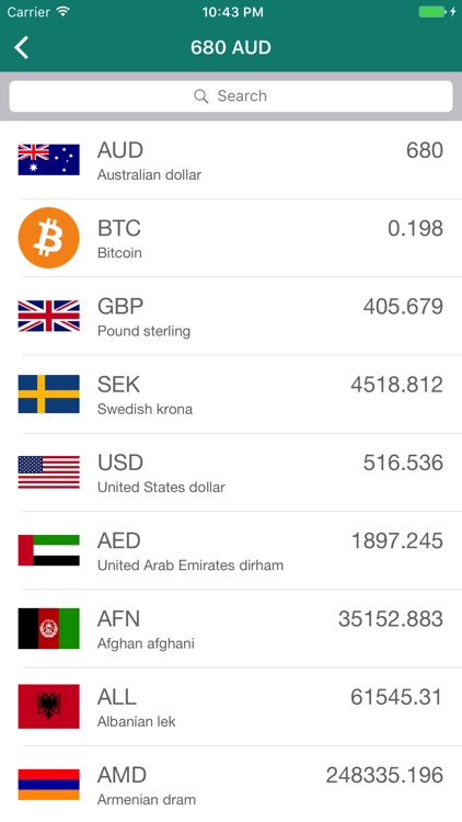 Currency Converter XR screenshot-4