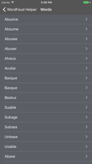 Wordfeud Helper Find Words For Your Letters On The App Store