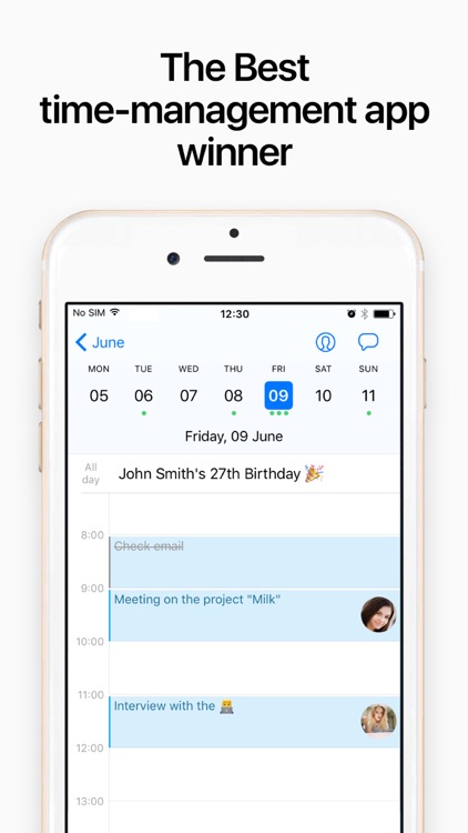 YoTask - calendar, chats, reminders & tasks