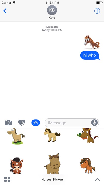 Horses Stickers