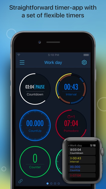 MultiTimer: Visual timer with multiple timers