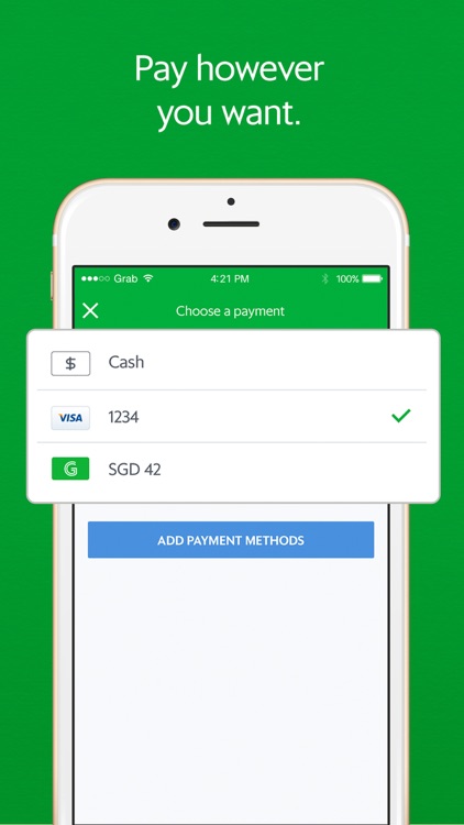 Grab - Car, Taxi, Bike Booking App