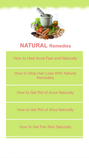 Remedies House - Natural & Inexpensive Cure(圖2)-速報App