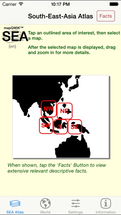 mapQWIK sea - South-East-Asia  Zoomable Atlas