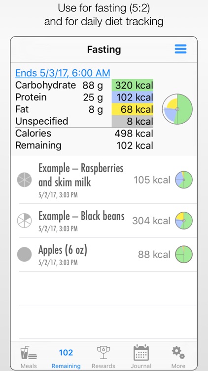 Diet Counts — calorie counter