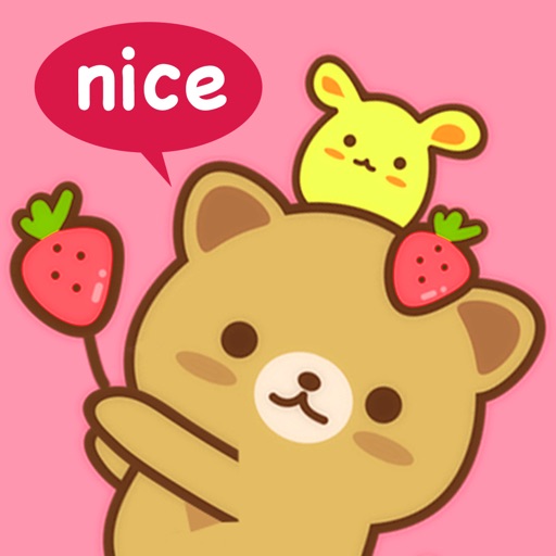 Strawberry Cat Pro - Cute & Emotional Stickers icon