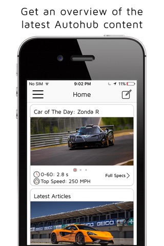Autohub - Car Specs, Race Results, News screenshot 4