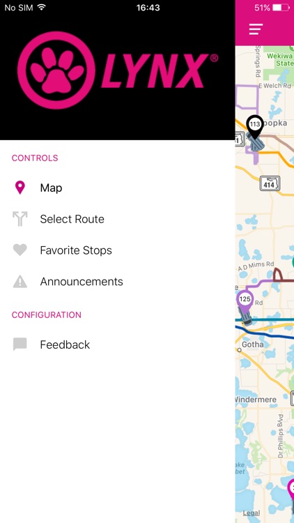 LYNX Bus Tracker by DoubleMap