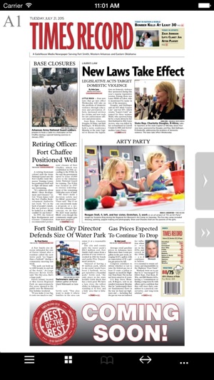 Times Record E-Edition