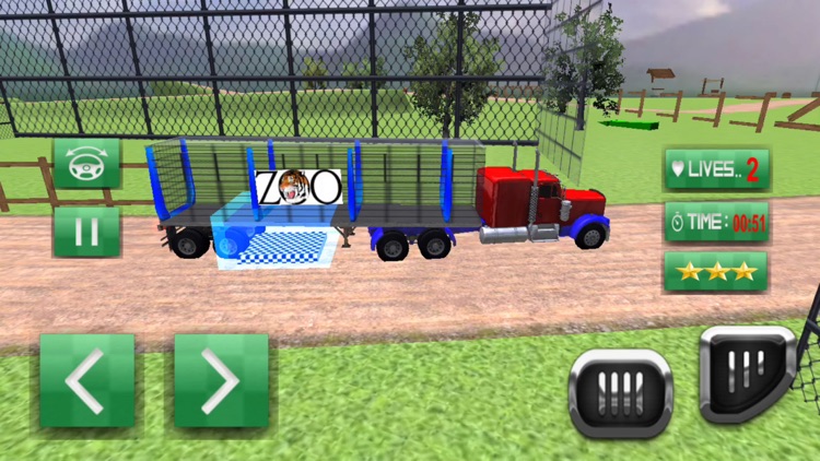 Zoo Animal Transport Extreme Truck Game