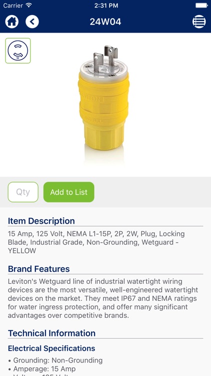 Leviton Wiring Device Selector screenshot-4