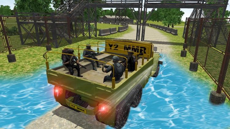 4x4 Military Jeep Driving Simulator in War Land