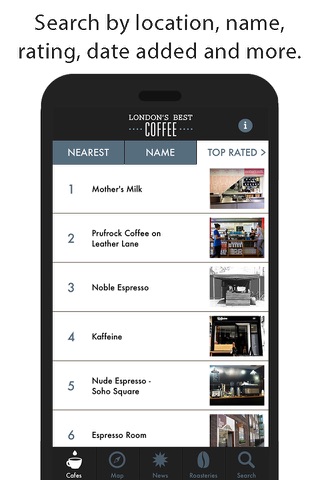 Best Coffee - cafes guide screenshot 3