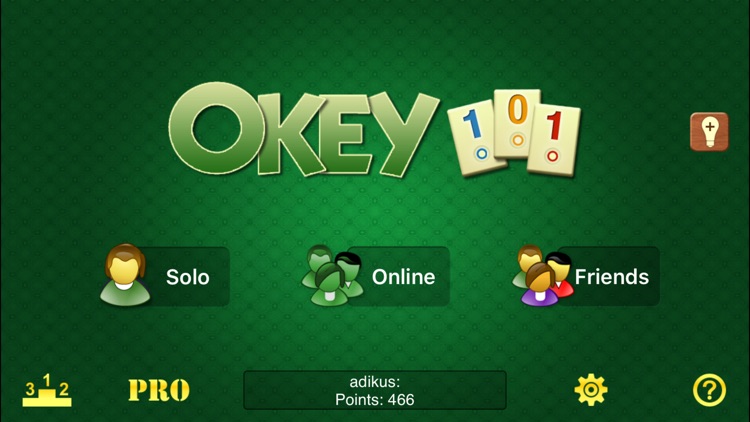 Okey 101 - classic Rummi kind board game