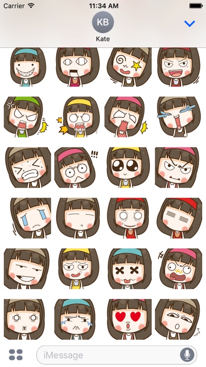 Cutie Girl Emotion screenshot-3
