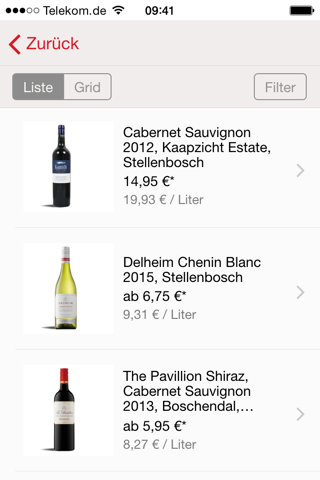 Wein-Outlet Mobile App screenshot 3