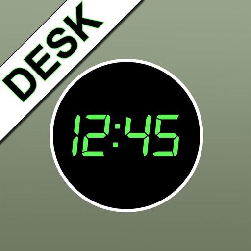iDigital Desk Clock - Clean, Clear To the Point Icon