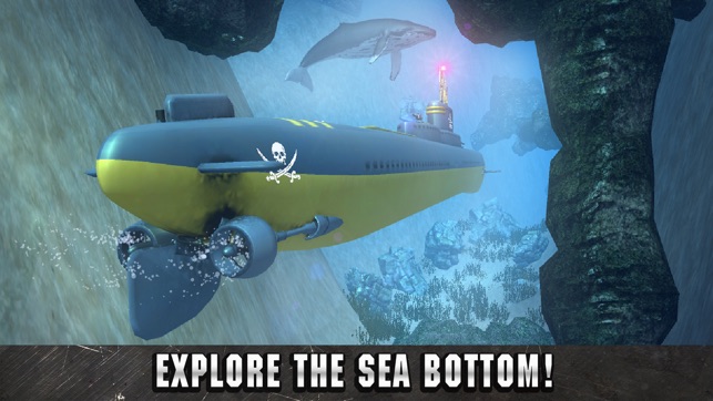 Underwater Pirate Submarine Simulator 3D(圖2)-速報App