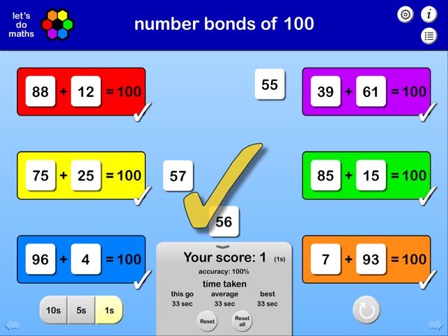 Number Bonds to 100(圖5)-速報App