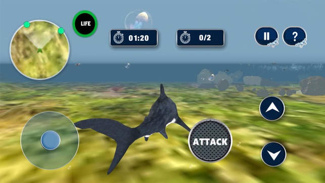 White Shark Simulator 3D(圖2)-速報App