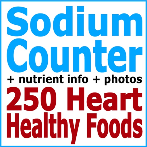 Sodium Counter and Tracker for Healthy Food Diets Icon