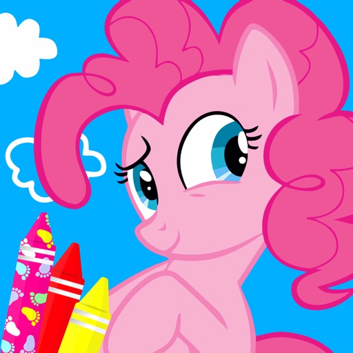 Girl Games: Pony Coloring book for kids icon