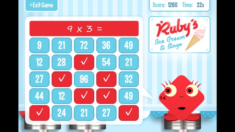 Squeebles Maths Bingo