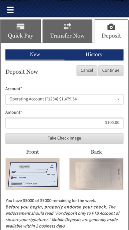 First Tennessee Mobile Banking screenshot-3