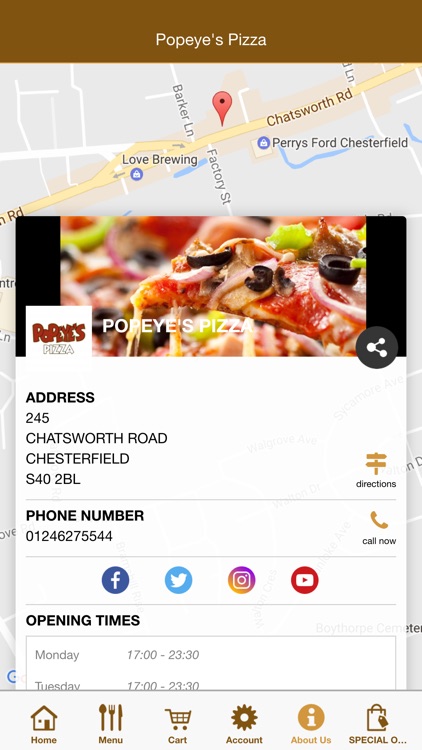 POPEYE'S PIZZA CHESTERFIELD screenshot-3