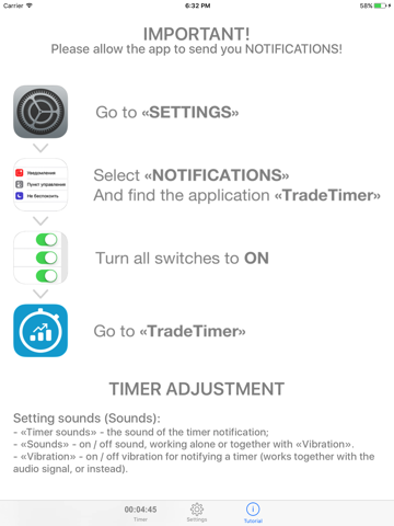 TradeTimer iPad screenshot 3