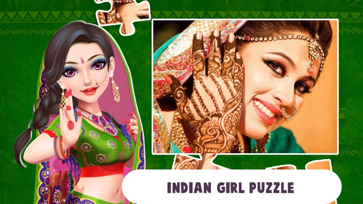 Indian Girl Wedding Jigsaw Puzzles